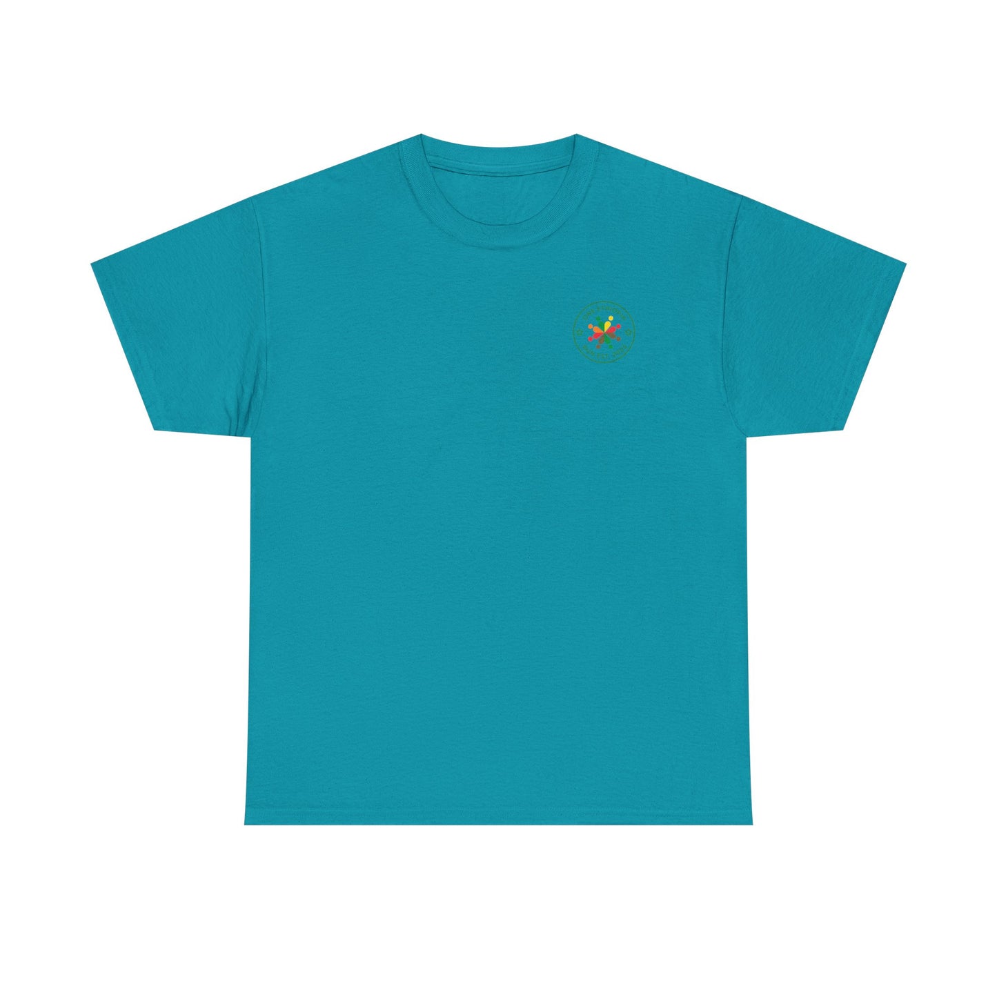Unisex Heavy Cotton Tee - One Ethiopia Run T-Shirt, Casual Wear, Exercise Shirt, Gift for Runners, Festival Apparel, Comfortable Cotton Tee