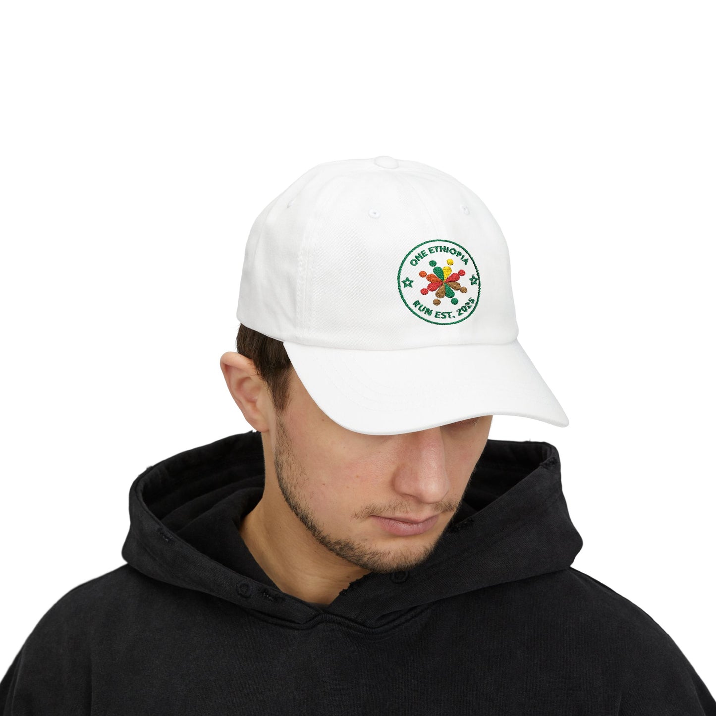 Classic Dad Cap - One Ethiopia Run 2023, Adjustable Summer Hat, Casual Gift for Dads, Outdoor Activities, Fun Run Accessory