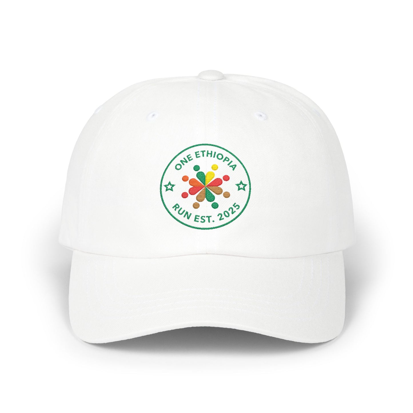 Classic Dad Cap - One Ethiopia Run 2023, Adjustable Summer Hat, Casual Gift for Dads, Outdoor Activities, Fun Run Accessory