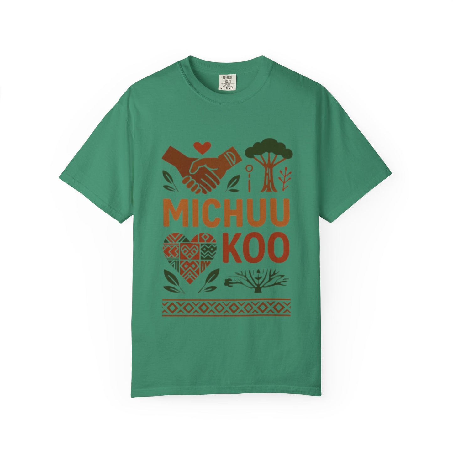 Michuu Koo Unisex Garment-Dyed T-Shirt - Nature Lover Tee, Eco-Friendly Fashion, Friendship Gift, Earth Day Apparel, Comfortable [...]
