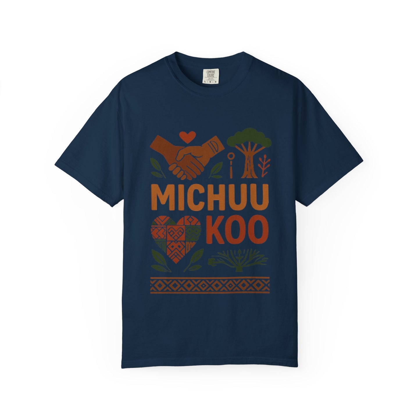 Michuu Koo Unisex Garment-Dyed T-Shirt - Nature Lover Tee, Eco-Friendly Fashion, Friendship Gift, Earth Day Apparel, Comfortable [...]