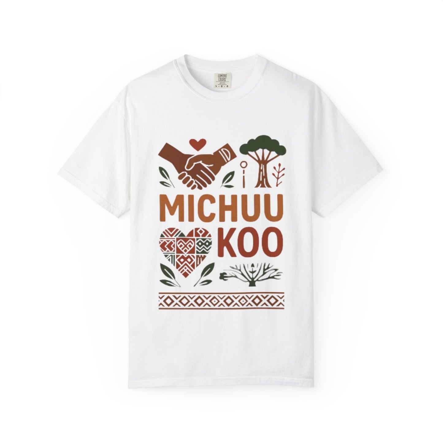 Michuu Koo Unisex Garment-Dyed T-Shirt - Nature Lover Tee, Eco-Friendly Fashion, Friendship Gift, Earth Day Apparel, Comfortable [...]