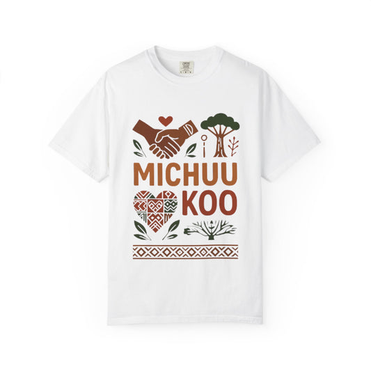 Michuu Koo Unisex Garment-Dyed T-Shirt - Nature Lover Tee, Eco-Friendly Fashion, Friendship Gift, Earth Day Apparel, Comfortable [...]