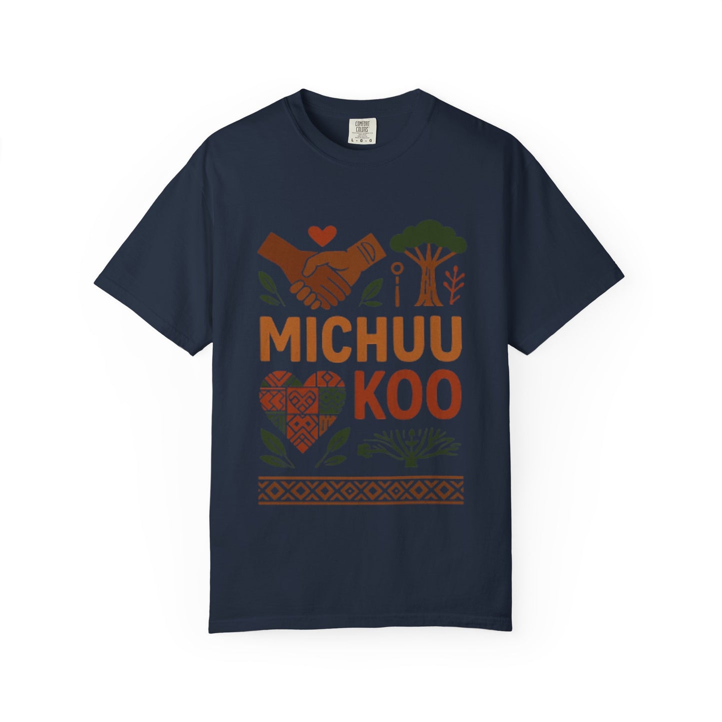 Michuu Koo Unisex Garment-Dyed T-Shirt - Nature Lover Tee, Eco-Friendly Fashion, Friendship Gift, Earth Day Apparel, Comfortable [...]