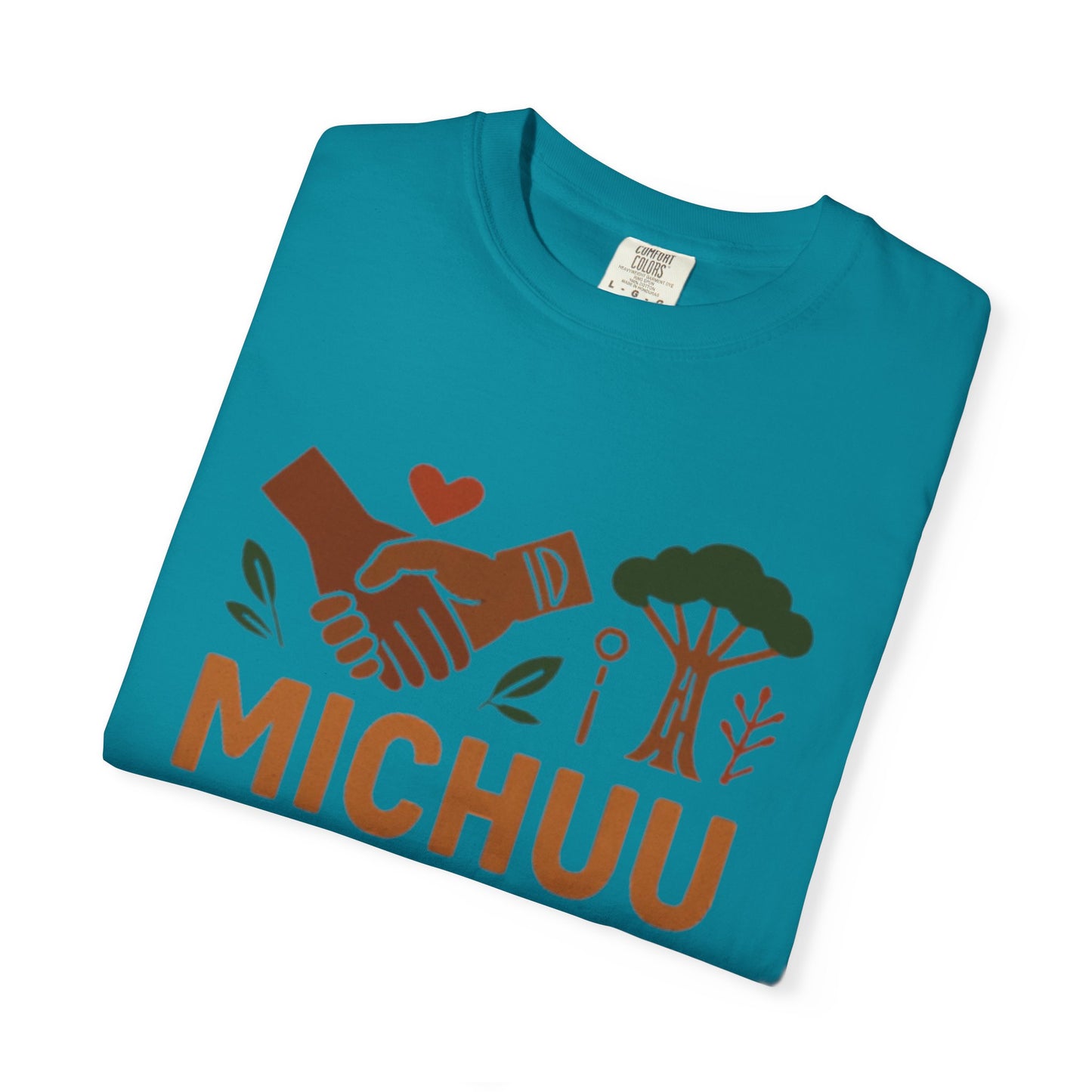 Michuu Koo Unisex Garment-Dyed T-Shirt - Nature Lover Tee, Eco-Friendly Fashion, Friendship Gift, Earth Day Apparel, Comfortable [...]