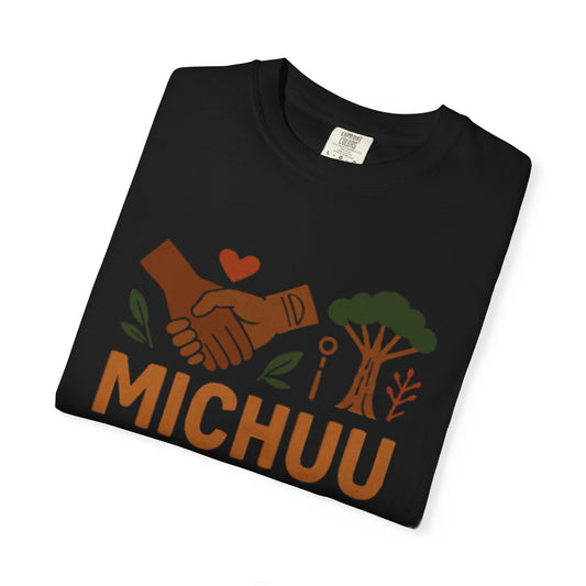 Michuu Koo Unisex Garment-Dyed T-Shirt - Nature Lover Tee, Eco-Friendly Fashion, Friendship Gift, Earth Day Apparel, Comfortable [...]
