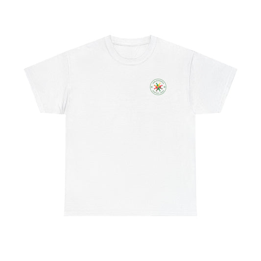 Unisex Heavy Cotton Tee - One Ethiopia Run T-Shirt, Casual Wear, Exercise Shirt, Gift for Runners, Festival Apparel, Comfortable Cotton Tee