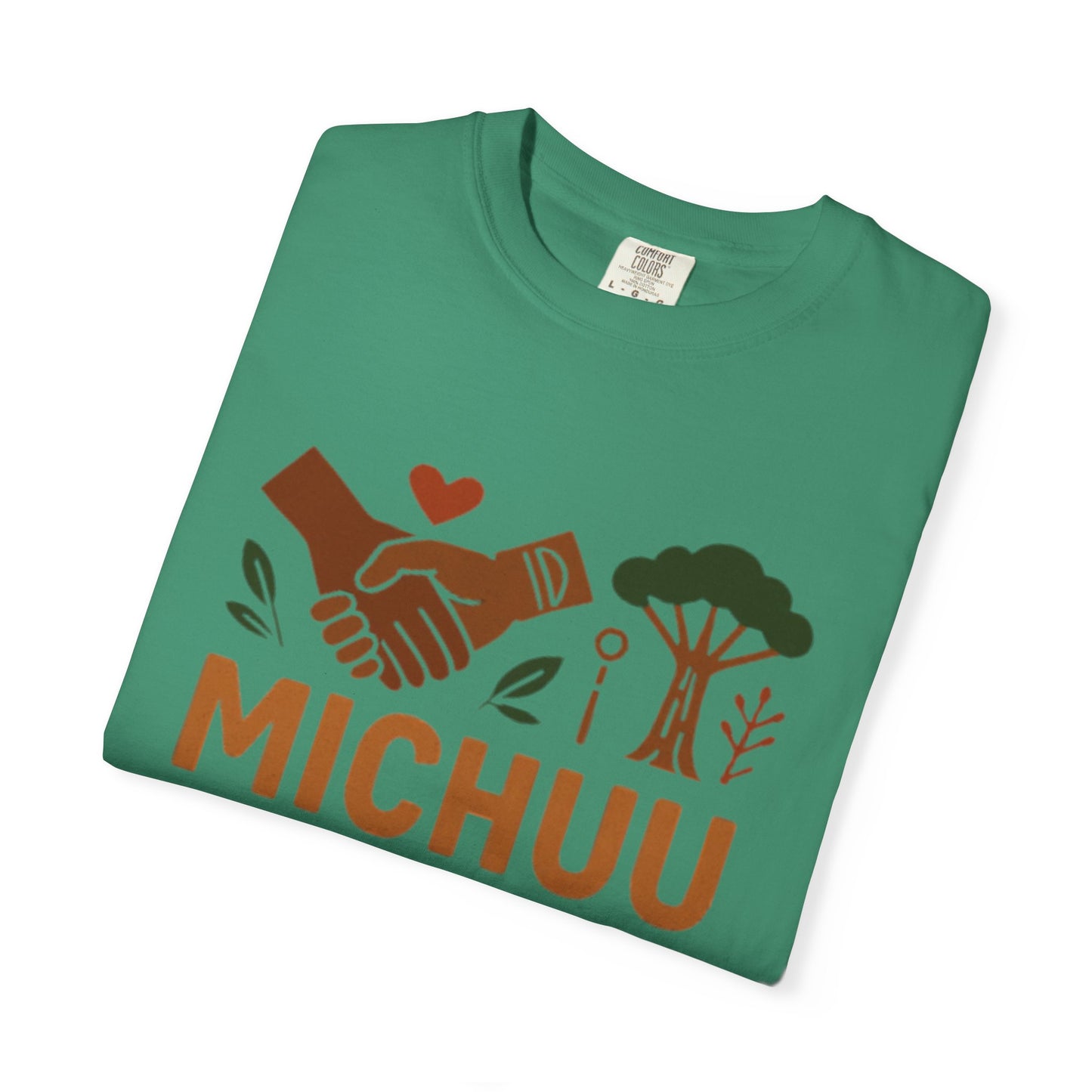 Michuu Koo Unisex Garment-Dyed T-Shirt - Nature Lover Tee, Eco-Friendly Fashion, Friendship Gift, Earth Day Apparel, Comfortable [...]