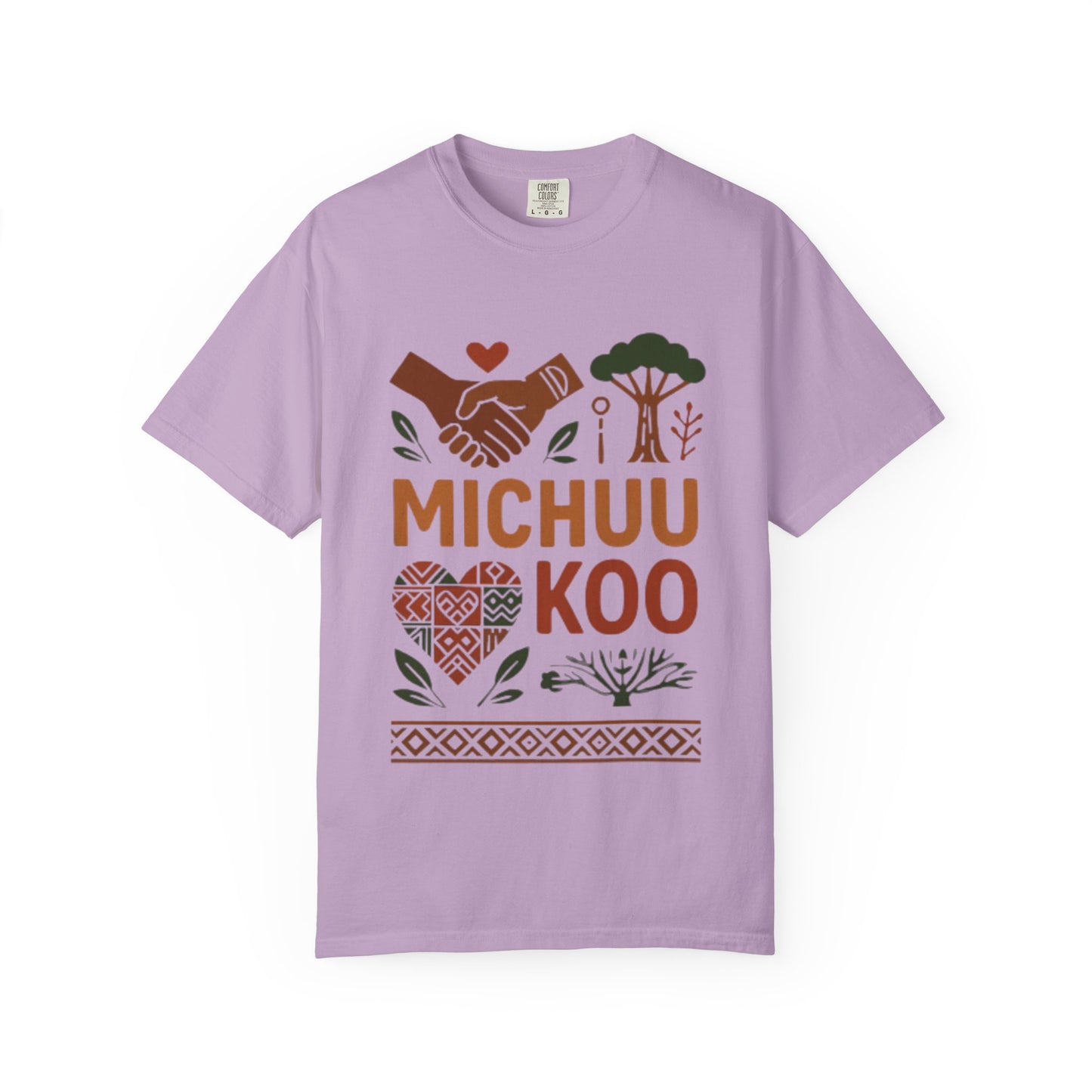 Michuu Koo Unisex Garment-Dyed T-Shirt - Nature Lover Tee, Eco-Friendly Fashion, Friendship Gift, Earth Day Apparel, Comfortable [...]