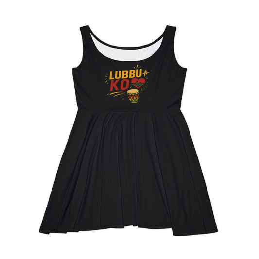 Women's Skater Dress with 'LUBBÍ KO' Design - Stylish Summer Dress, Casual Party Dress, Gift for Friends, Festival Outfit, Cute [...]
