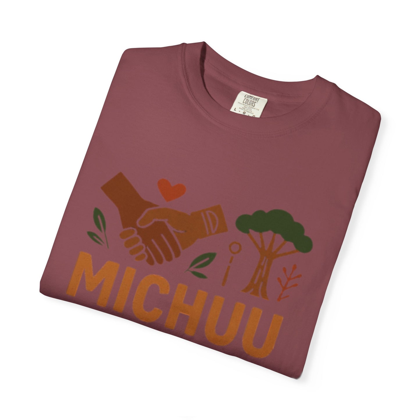 Michuu Koo Unisex Garment-Dyed T-Shirt - Nature Lover Tee, Eco-Friendly Fashion, Friendship Gift, Earth Day Apparel, Comfortable [...]